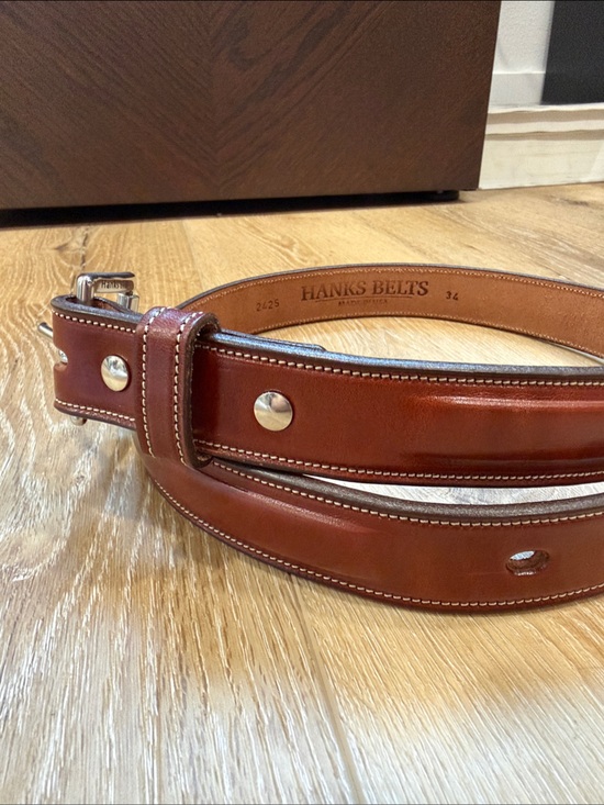 Hanks Belts Other - Hank’s Belts The Esquire Raised Size 34 in Oak